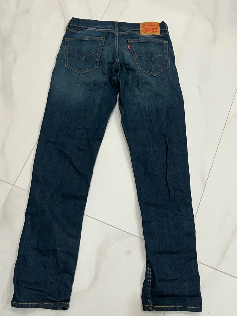 Levi’s 541 30 x 34 Men's Dark Blue Straight-Leg Jeans